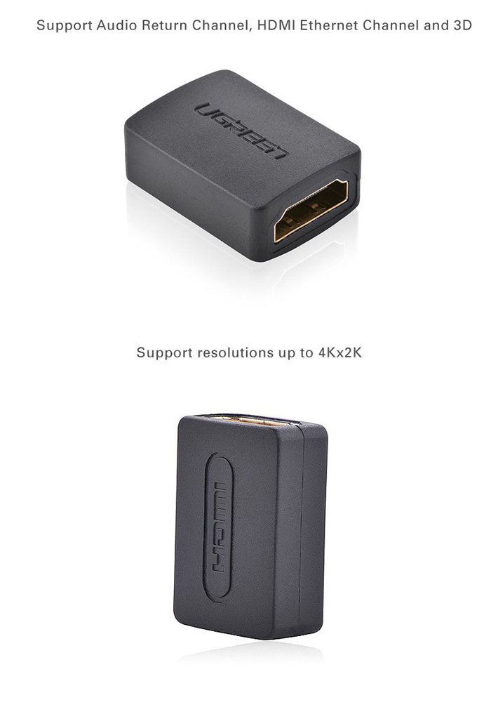 Đầu nối HDMI Ugreen 20107 chính hãng